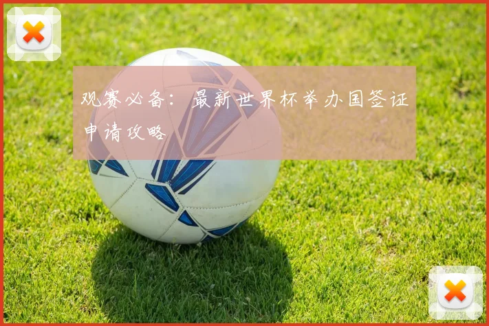 观赛必备：最新世界杯举办国签证申请攻略